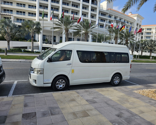 14 Seater Minivan Rental Dubai With Driver Slide 1