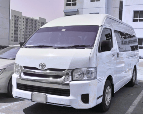 Toyota Hiace 13 Seater Van Slide 3